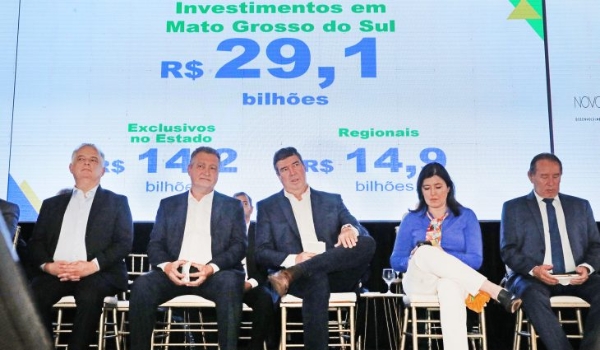 Eduardo Riedel e ministros apresentam obras do Novo PAC que vão mudar a realidade de MS