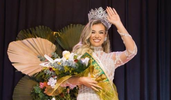 Fabiane saiu de hospital para brilhar em concurso e ser beleza de MS