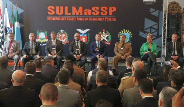 Secretários de Segurança do MS, PR, SC, RS e SP se reúnem no Estado para discutir combate a crimes fronteiriços