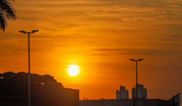 Na véspera da frente fria, MS registra máximas de 40,1ºC
