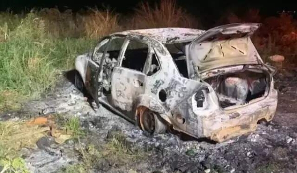 Polícia de MS vai a dois estados à caça de suspeitos por queimar corpos em carro