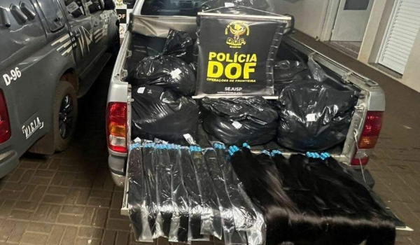 Polícia apreende quase 300 quilos de cabelo humano em camionete