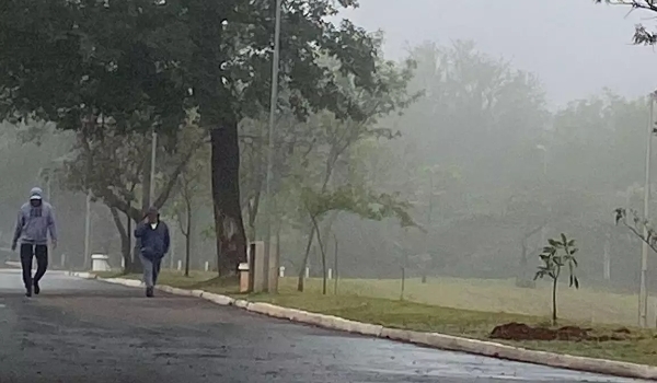 MS registra frio de 14ºC e máxima pode chegar aos 34ºC nesta sexta-feira