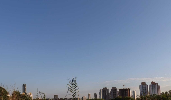Início de semana tem possibilidade de chuva e máxima acima de 40ºC em MS