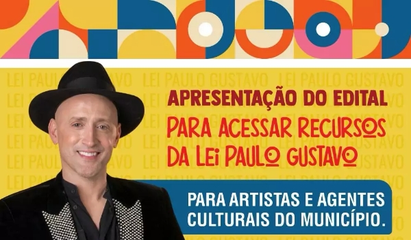 Apresentação do Edital da Lei Paulo Gustavo acontece nesta sexta-feira (20) em Porto Murtinho