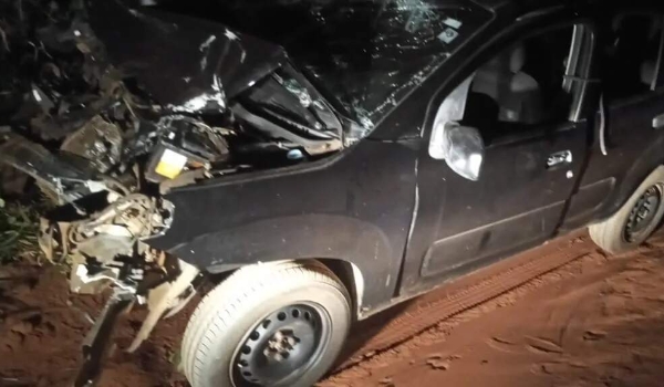 Presidente da Câmara de Nioaque se envolve em acidente e 3 pessoas ficam em estado grave