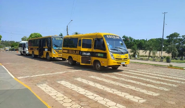 Frota escolar de Caracol é aprovada em inspeção do DETRAN