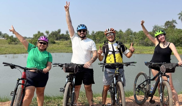 Bike Adventure, novidade à beira do rio da Prata em Jardim