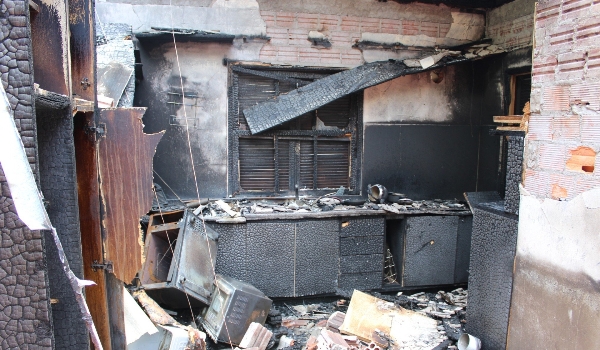 Solidariedade em Guia Lopes: Campanha auxilia família que perdeu tudo em incêndio