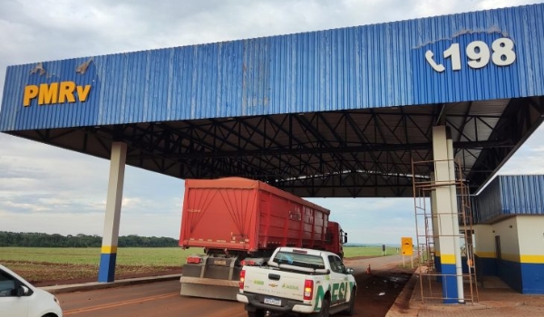 Construção do posto da Polícia Militar Rodoviária na MS-162 chega à reta final