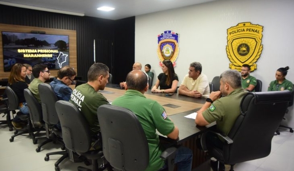 Em intercâmbio de boas práticas, gestores da Agepen visitam sistemas prisionais do MA e SC