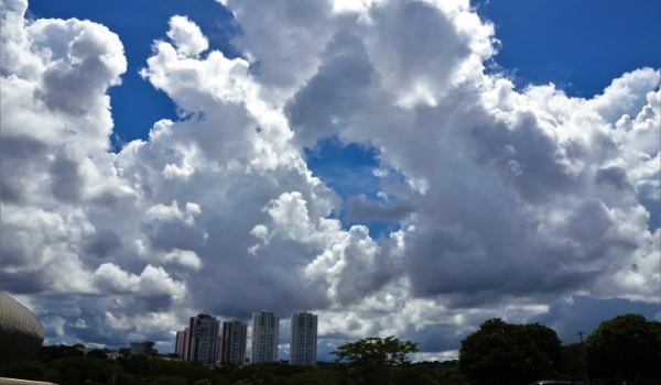 Temperaturas amenizam e tempo permanece instável em Mato Grosso do Sul neste domingo