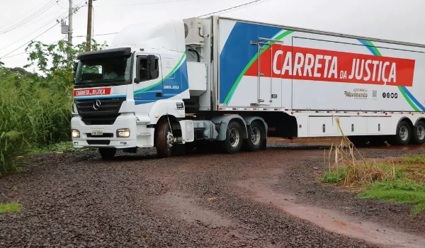 Carreta da Justiça atende a dois municípios nesta semana, confira