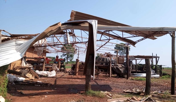 Defesa Civil levanta número de estragos causados por tornado