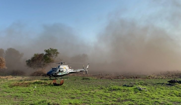 Com atuação intensa e após chuva, Bombeiros de MS controlam focos de incêndios no Pantanal