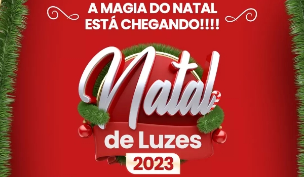 Prefeitura de Caracol confirma abertura do Natal de Luzes para 2 de dezembro