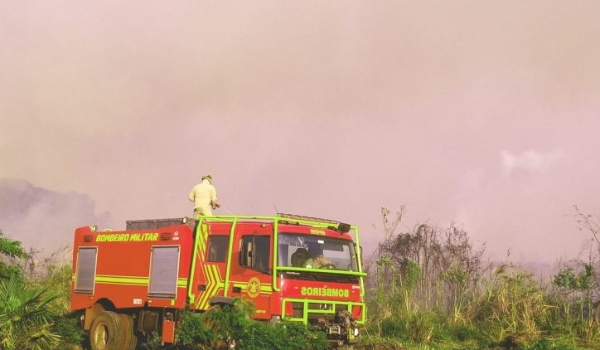 Com treinamento e tecnologia, atuação dos bombeiros é destaque no combate a incêndios florestais