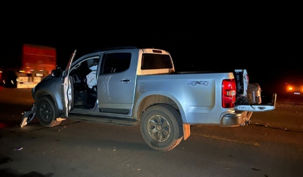 Colisão entre veículos deixa motociclista gravemente ferido na MS-276