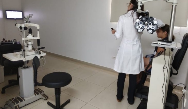 SES oferece exames oftalmológicos para crianças e adolescentes da rede pública de educação