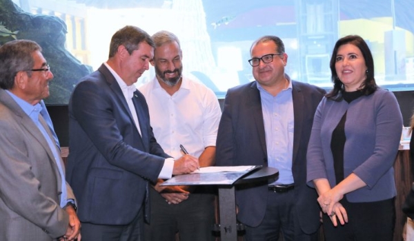 Rota Bioceânica: Assinada ordem de serviço para obra que dá acesso à ponte sobre o Rio Paraguai