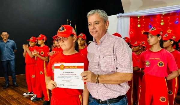 Bela Vista celebra encerramento do Projeto Bombeiros do Amanhã