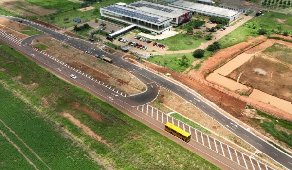 Acesso rodoviário ao IFMS de Ponta Porã fica mais seguro após conclusão de obra