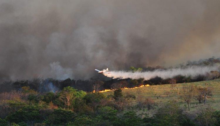 Força-tarefa é montada para combater incêndios