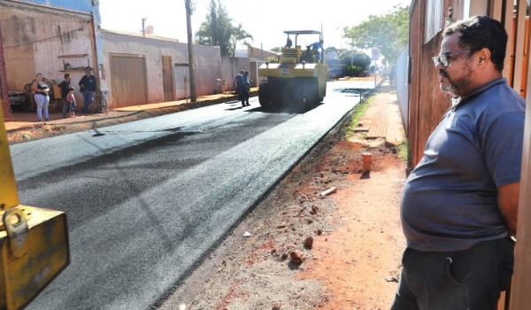 Governo do Estado vai fazer nova etapa de asfalto nas ruas da Moreninha IV