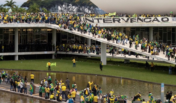 Pesquisa Quaest: 89% das pessoas entrevistadas reprovam os atos de 8 de janeiro