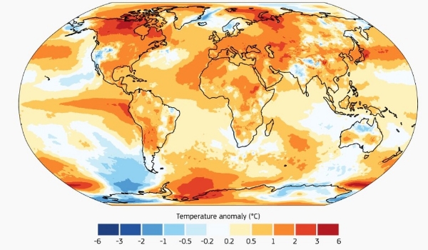 2023 foi o ano mais quente já registrado nos últimos 100 mil anos, diz observatório europeu