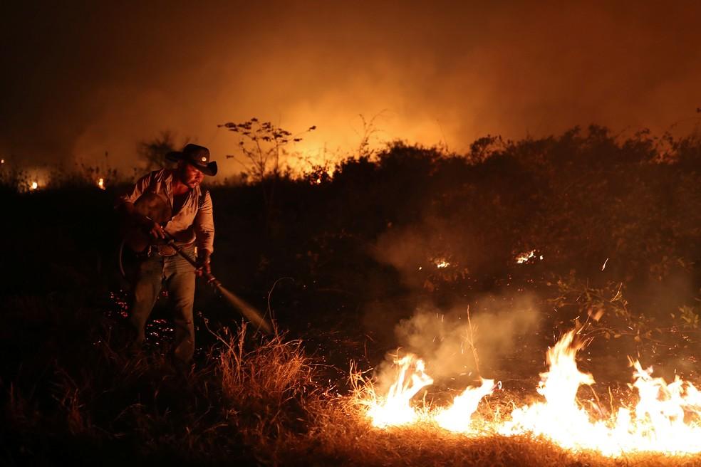 Em 16 dias, queimadas no Pantanal batem recorde