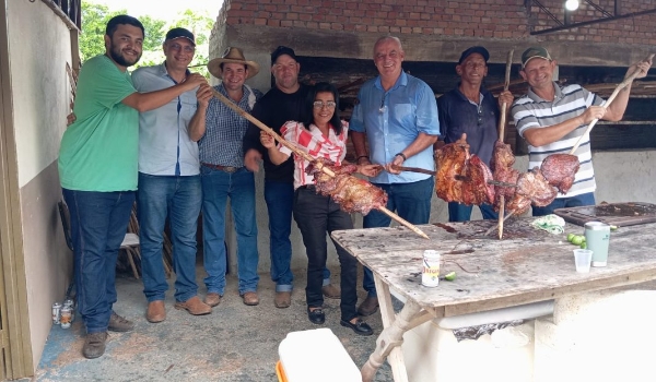 Neco Pagliosa prestigia Festa de São Sebastião no Distrito de Alto Caracol