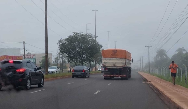Campo-grandenses estranham, mas nevoeiro durante o verão não é incomum