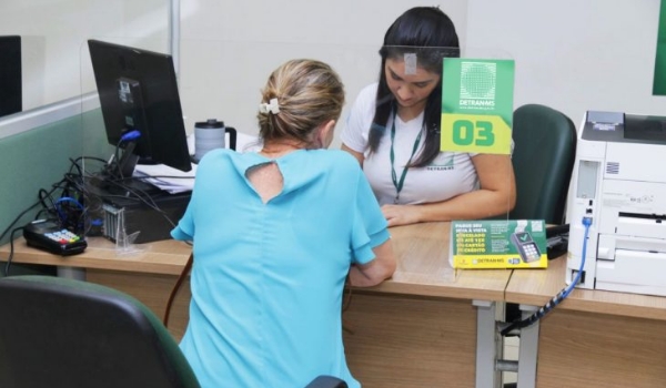 No 1º mês, Detran atinge 1 mil operações de parcelamento dos débitos veiculares pelo cartão de crédito