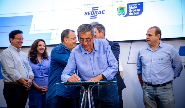 Prefeito Nelson Cintra participa do lançamento do ‘MS Empreende Mais’ 
