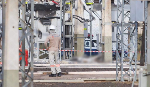 Corpo é encontrado em subestação que explodiu