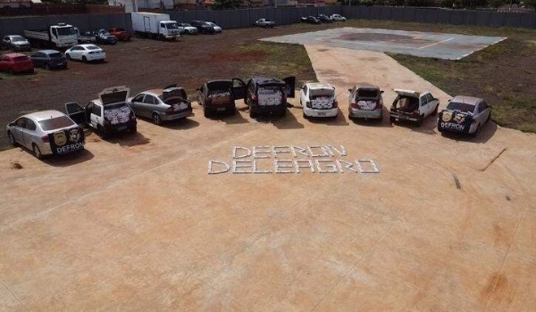 Comboio com 86 mil maços de cigarro é apreendido na BR-463