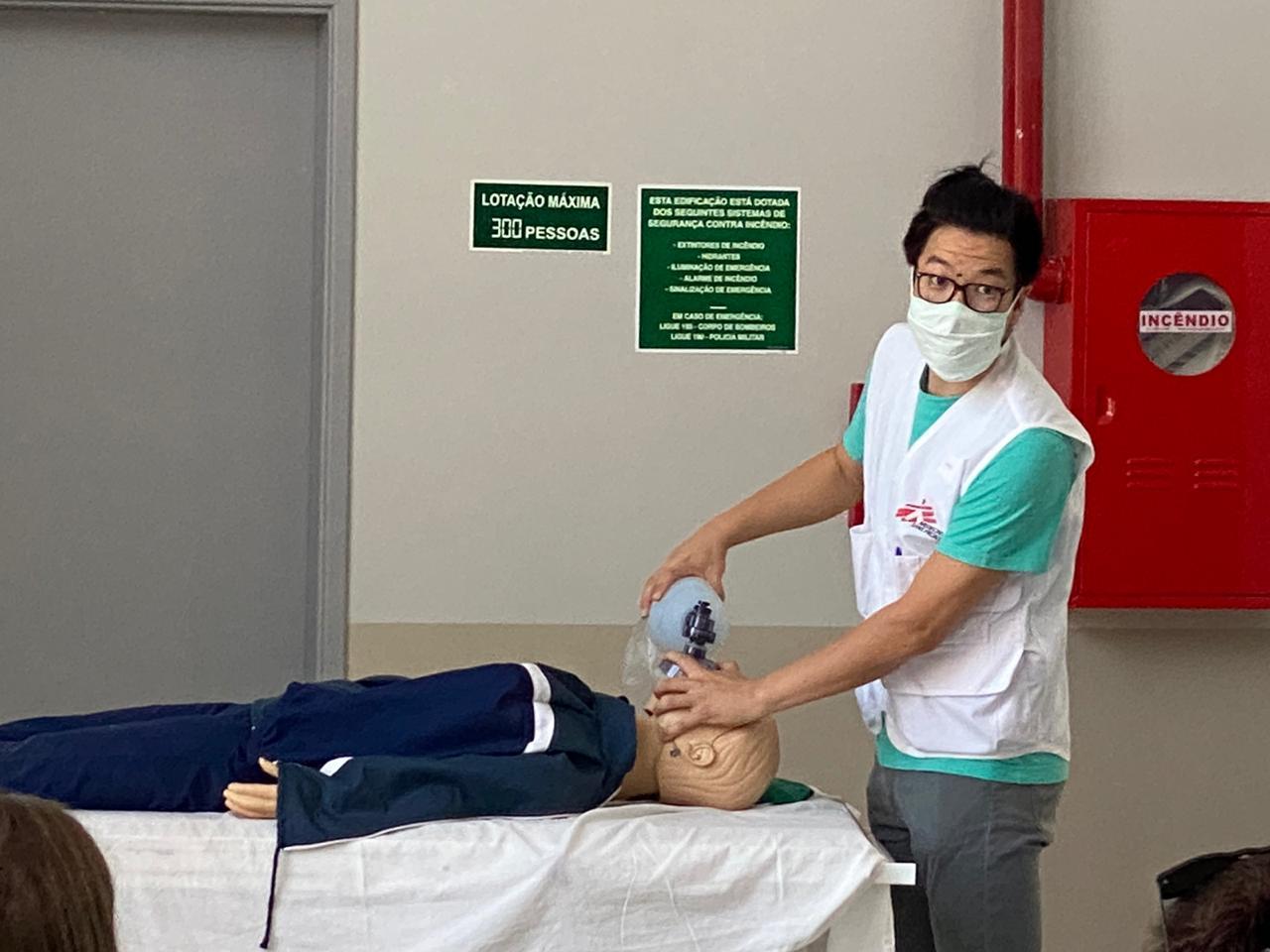 Médicos Sem Fronteiras realiza capacitação para profissionais da saúde em Jardim