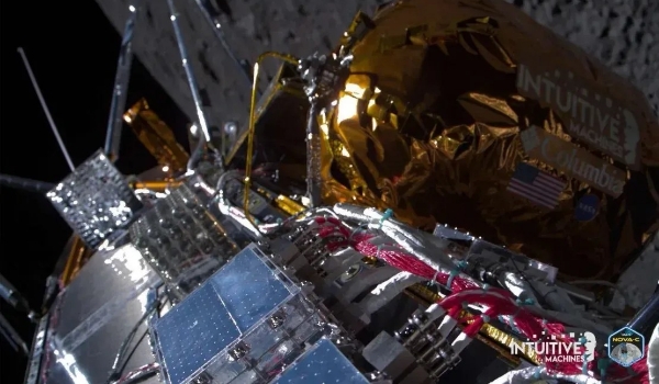 Pouso histórico marcou chegada da primeira espaçonave comercial à Lua