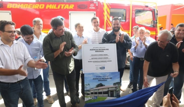 Agência do Detran de Miranda é quinta unidade da região oeste do Estado a receber reforma