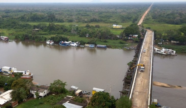 No Pantanal de Corumbá, Ponte do Passo do Lontra terá iluminação em LED solar