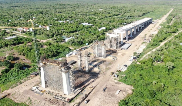 Após autorização da Receita, obra de ponte é retomada em Murtinho