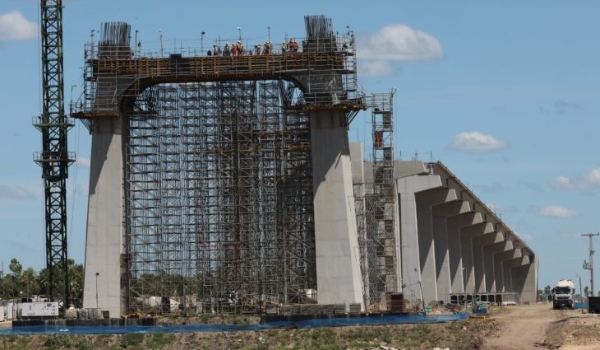 Cenário de oportunidades da Rota Bioceânica é reforçado em visita à ponte binacional em Porto Murtinho