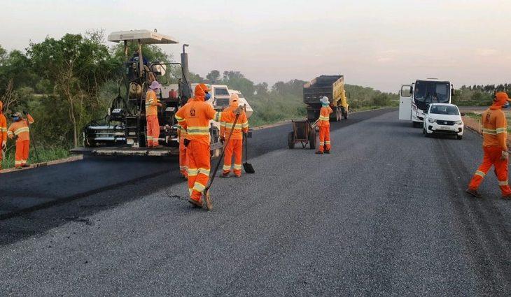 Em Porto Murtinho, obras estão aceleradas e acesso aos portos pode ser concluído antes do prazo