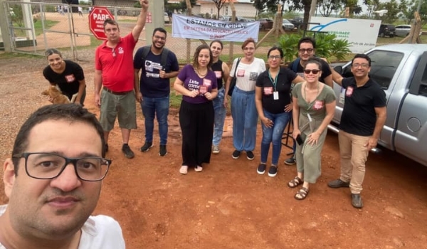 Campus do IFMS em Jardim adere a paralisação nacional dos servidores