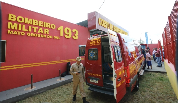 Bombeiros de MS chegam a 210 mil atendimentos em três anos, seis novos quartéis e duas unidades em construção