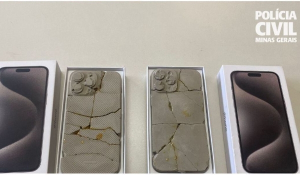 Homem é preso após vender iPhones e entregar blocos de argila