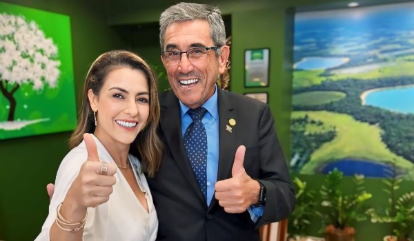 Com apoio da Senadora Soraya Thronicke, Prefeito Nelson Cintra obtém mais de R$1 Milhão para pavimentação em Murtinho