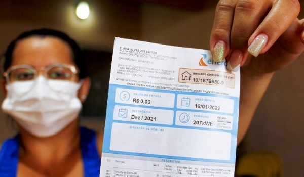 Governo prorroga até dezembro prazo para recadastramento do “Energia Social: Conta de Luz Zero”
