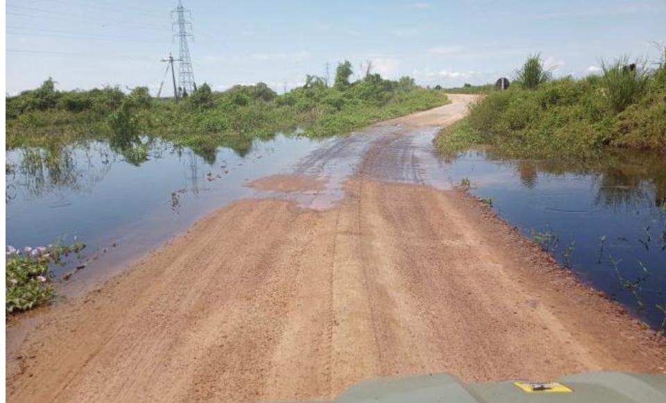 Rio Miranda transborda no Pantanal e água ameaça desvios na MS-184